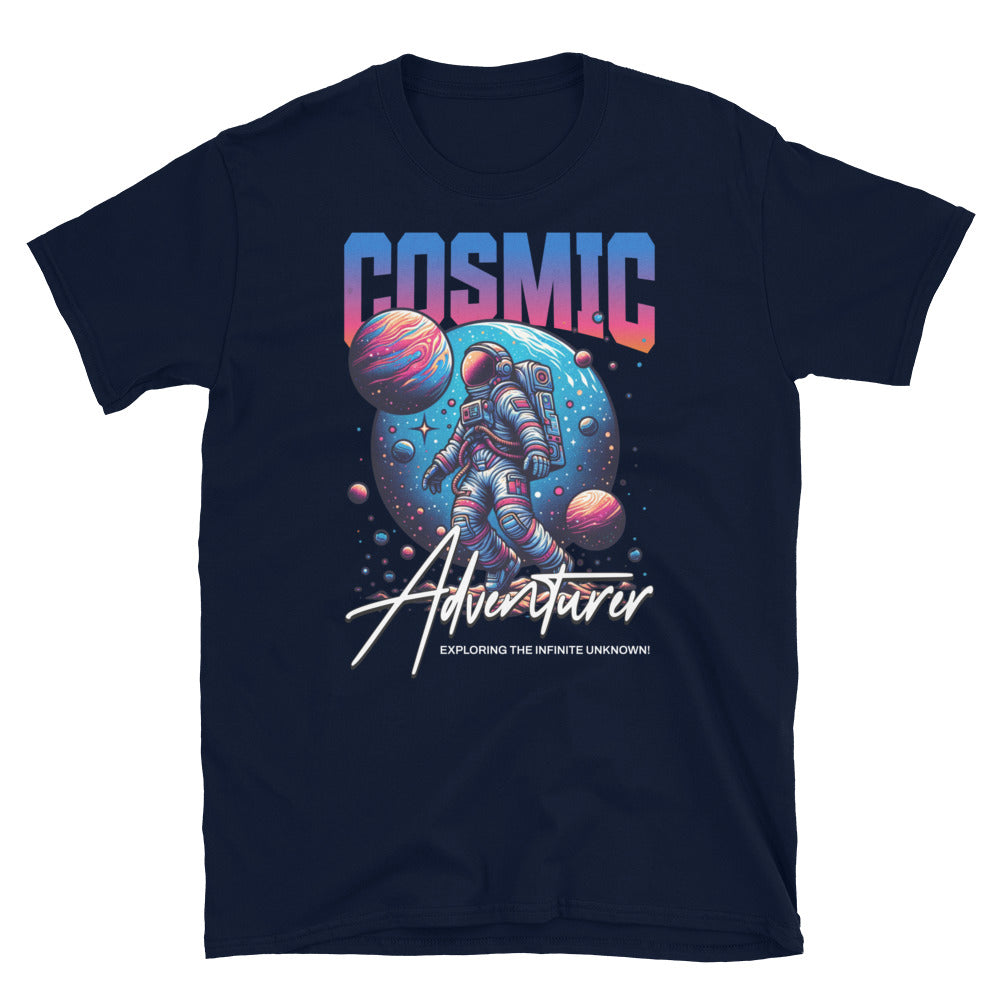 Cosmic Adventurer TShirt - Navy Color - https://ascensionemporium.net